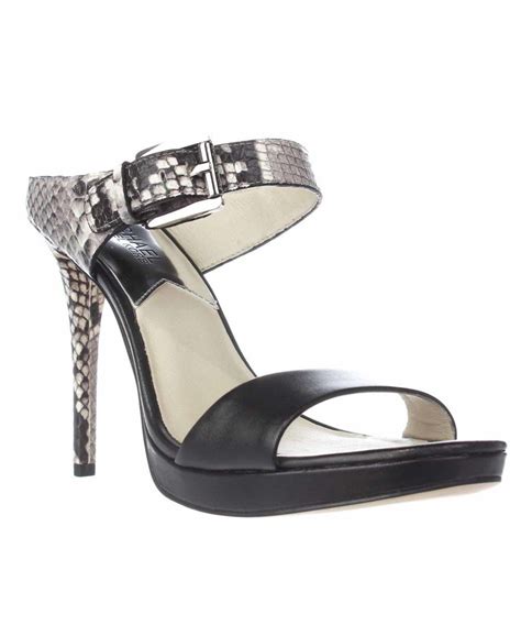 michael kors sandale noir|Michael Kors mule sandals.